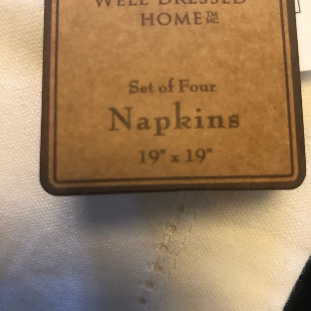 Fall Cloth White Napkins Thanksgiving Autumn Pumpkin Set of 8